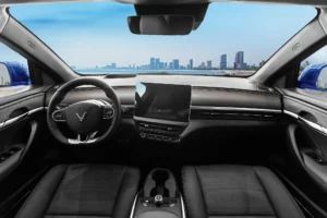 tampilan interior depan vinfast vf 6 eco