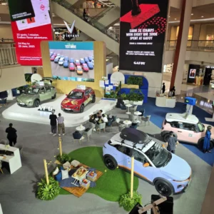 pameran mobil listrik vinfast di GAFOY Sentra Kelapa Gading