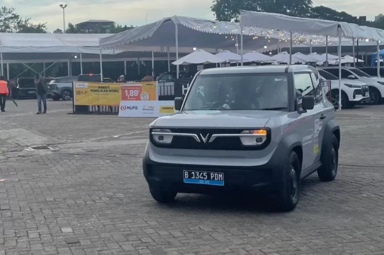 vinfast vf 3 tampil gagah di iims 2025